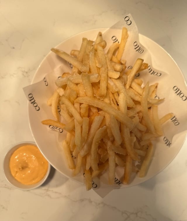 Salt & Vinegar Fries.