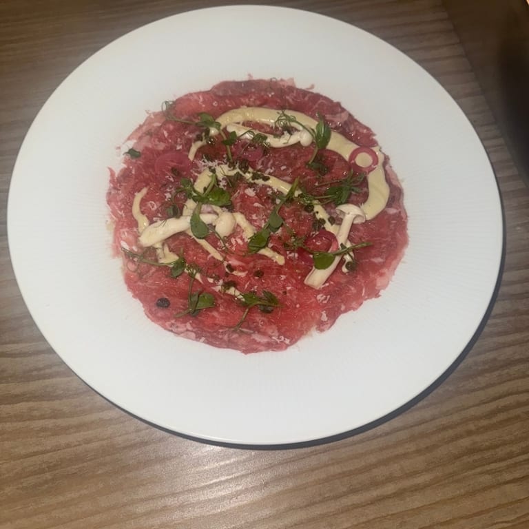 Indulge in Our Carpaccio